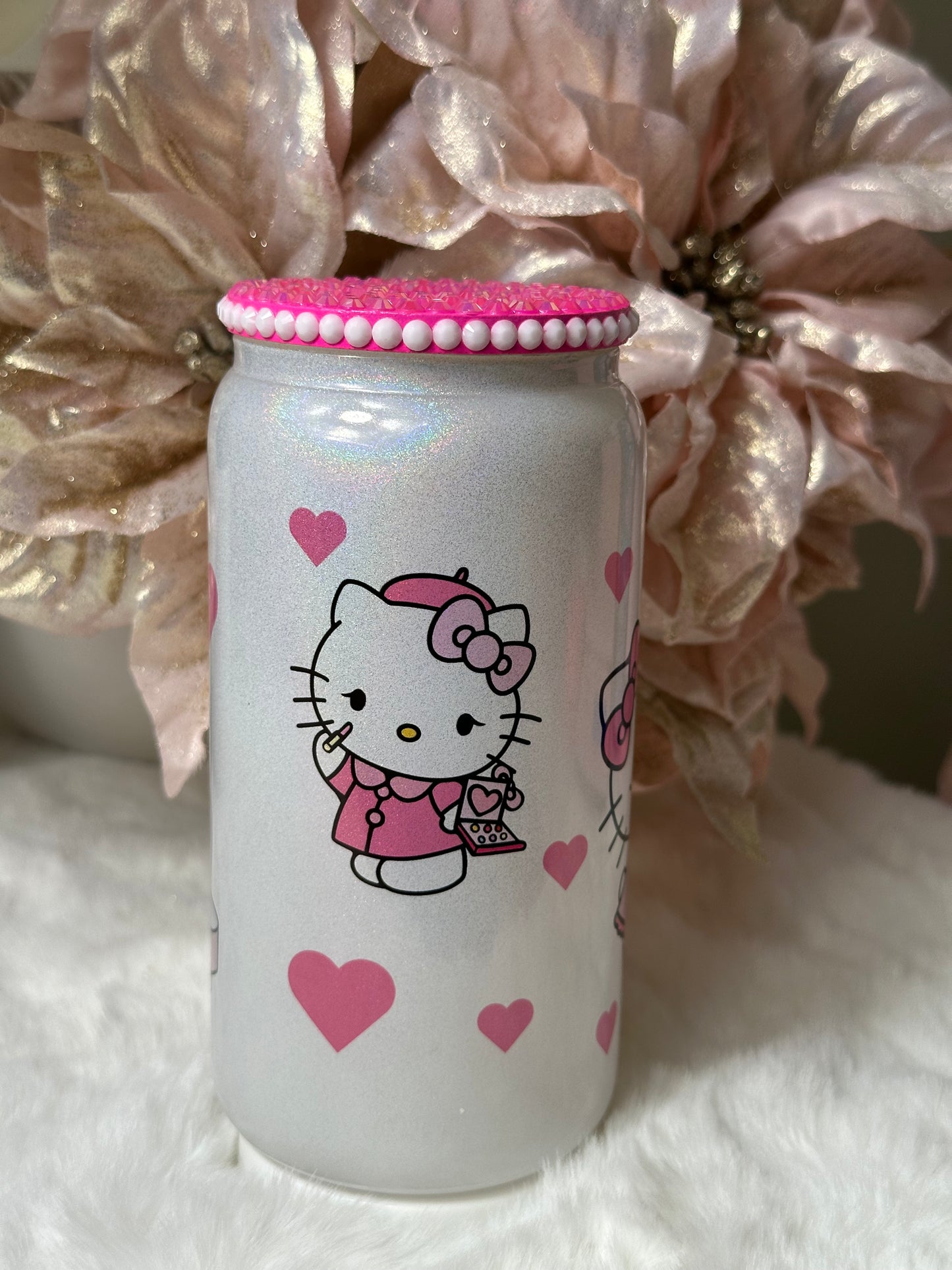 Kitty glass can